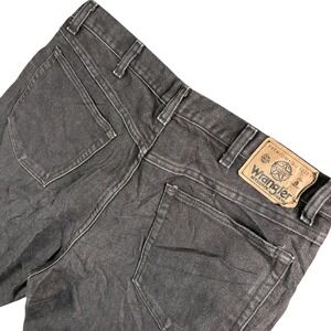 Wrangler Authentic Jeans Mens 35x29 Distressed Workwear Straight
